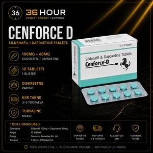 Cenforce-D — Viagra + Dapoksetiin
