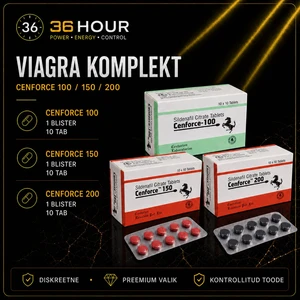 Viagra komplekt — kolm annust